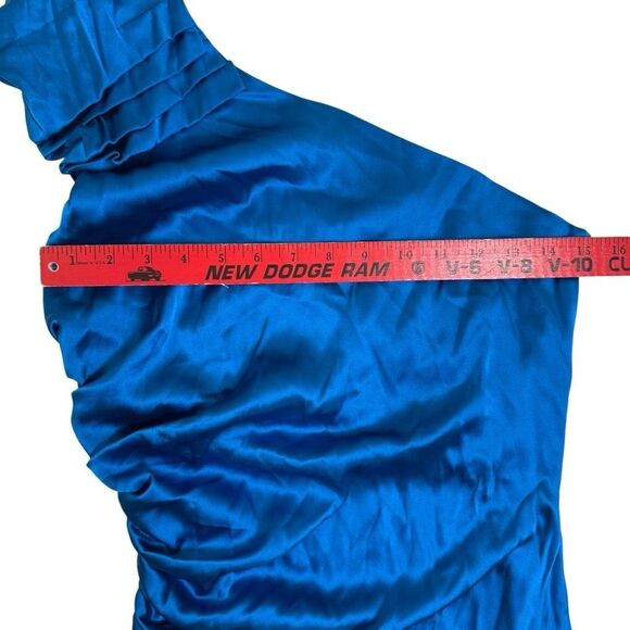 Vintage Cache Y2K One Shoulder Silk‎ Top Women’s Size Medium - Picture 5 of 11